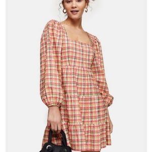 NWT Womens TOPSHOP Textured Minidress